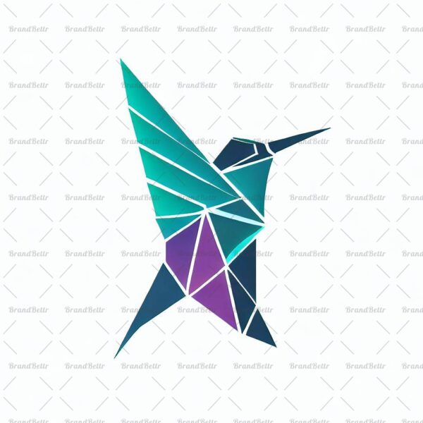 Geometrischer Kolibri